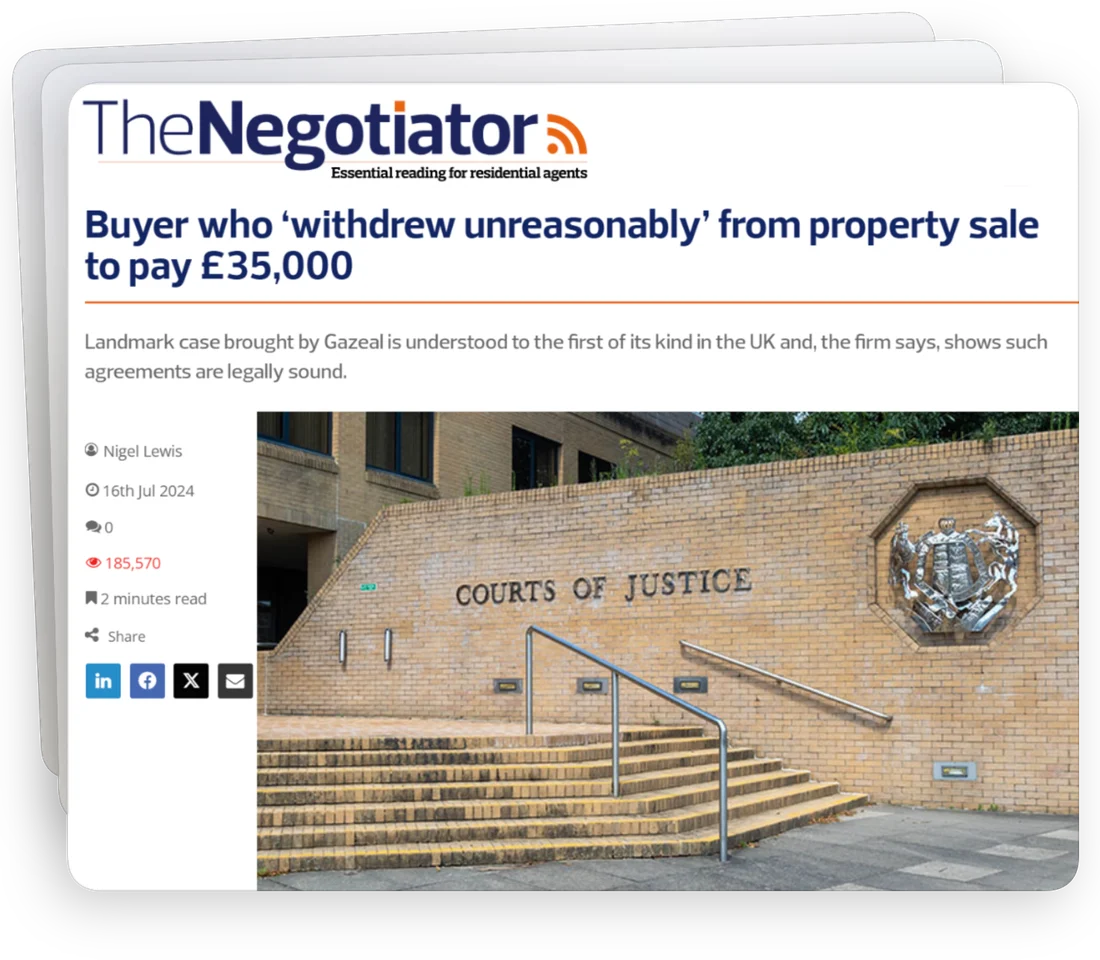 Protect your sale from Gazundering